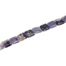 Stein Perlen Sodalite square / 20mm.