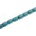 Steinperlen SYN. Turquoise blue tube rounded / 17x14mm.