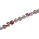 Steinperlen SYN Smoky QZ round beads / 12mm.