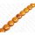 Harz Beads Ufo Opaque Orange 21mm