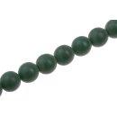 Harz Perlen Opaque bottle green Round / 20mm / 20pcs.