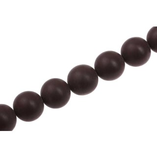 Harz Perlen Opaque Dark brown Round / 20mm / 20pcs.