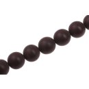 Harz Perlen Opaque Dark brown Round / 20mm / 20pcs.