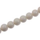 Harz Perlen Opaque Ivory Round / 20mm / 21pcs.