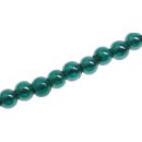 Glasperlen Shiny Green round / 8mm / 50pcs.