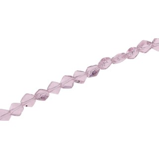 Glasperlen Shiny – rose diamond / 6mm / 52pcs.