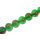 Harz Perlen Green with design Round / 20mm / 20pcs.