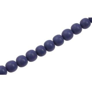 Harz Perlen  Opaque True Navy round / 12mm / 34pcs.