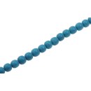 Harz Perlen  Opaque Light Blue round / 12mm / 34pcs.