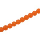 Harz Perlen  Opaque Orange round / 9mm / 45pcs.